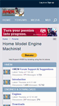 Mobile Screenshot of homemodelenginemachinist.com
